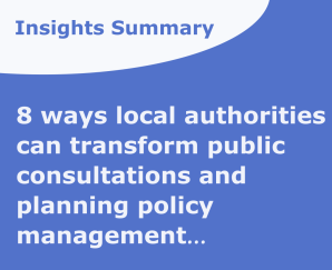 Image showing quote stating 8 ways Planning Policy Teams can transform delivery of Local Development Plans