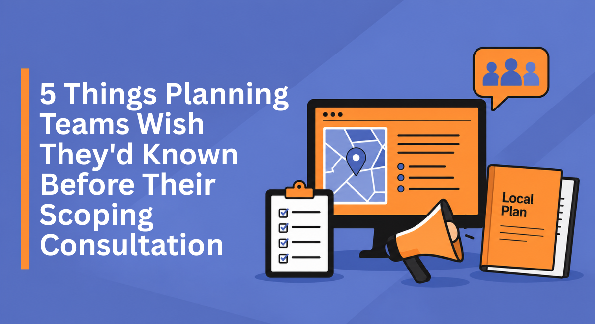 5 Things Planning Teams Wish They'd Known Before Their Scoping Consultation